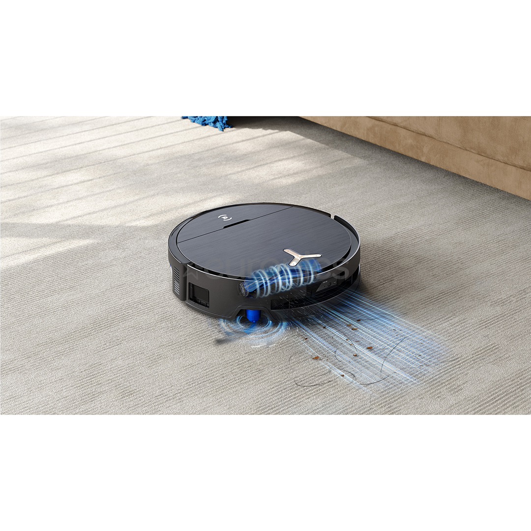 Ecovacs Deebot X9 PRO OMNI, wet & dry, black - Robot vacuum cleaner