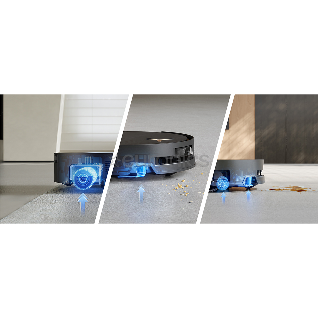 Ecovacs Deebot X9 PRO OMNI, wet & dry, black - Robot vacuum cleaner