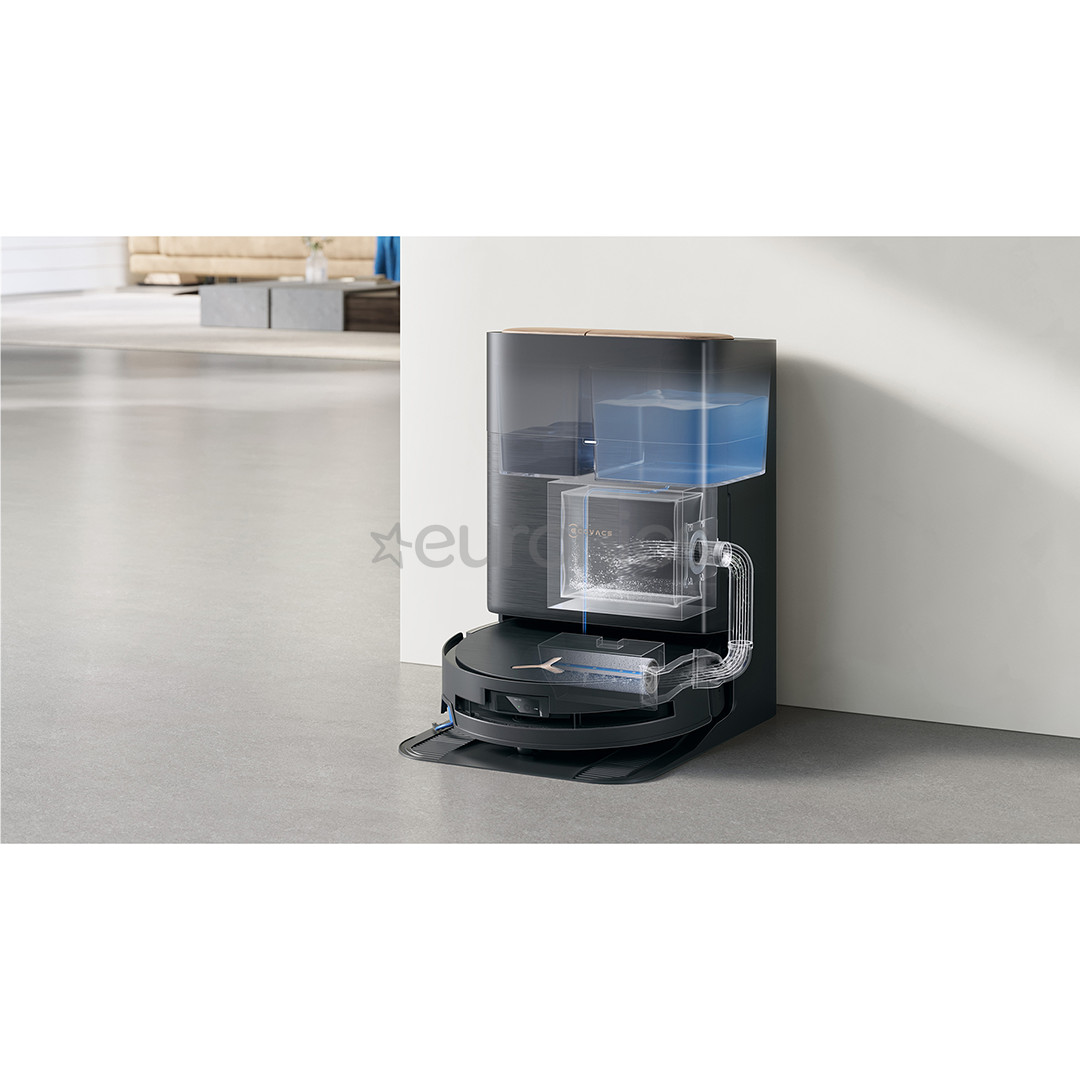 Ecovacs Deebot X9 PRO OMNI, сухая и влажная уборка, черный - Робот-пылесос