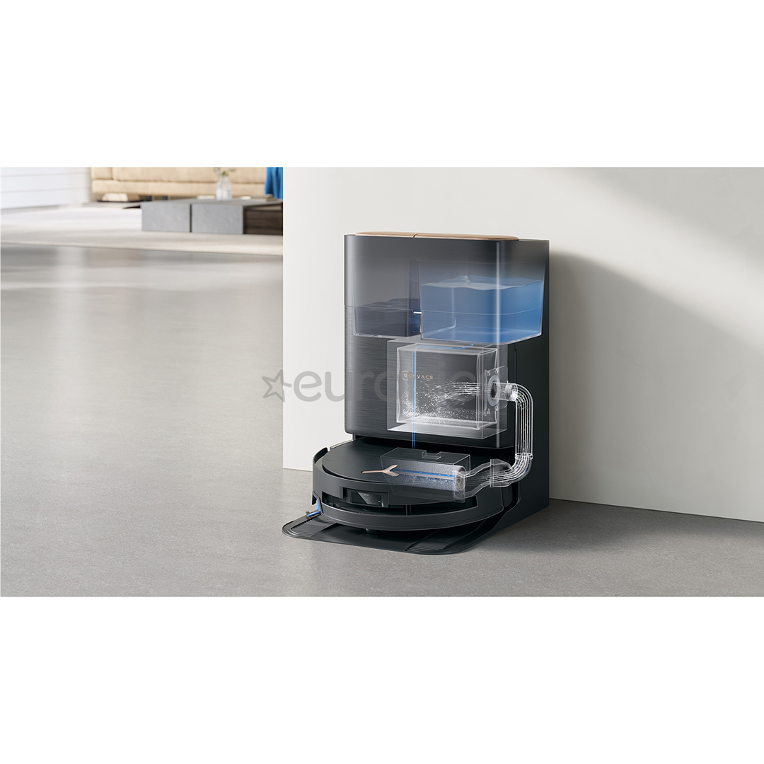 Ecovacs Deebot X9 PRO OMNI, wet & dry, black - Robot vacuum cleaner
