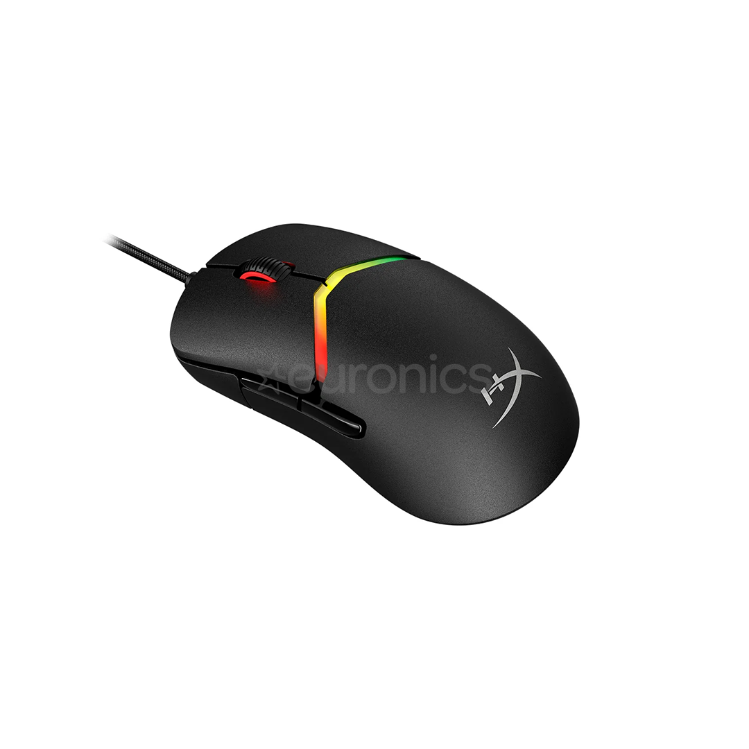 HyperX Pulsefire Saga, melna - Bezvadu pele