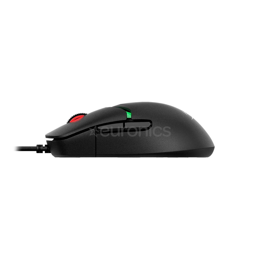 HyperX Pulsefire Saga, melna - Bezvadu pele