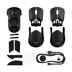 HyperX Pulsefire Saga Pro, черный - Беспроводная мышь