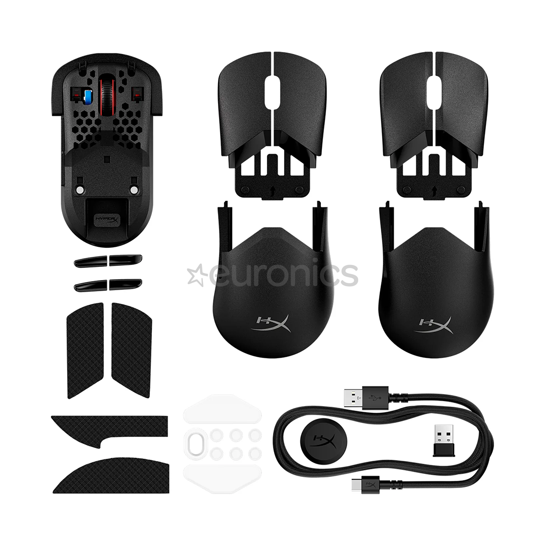 HyperX Pulsefire Saga Pro, черный - Беспроводная мышь