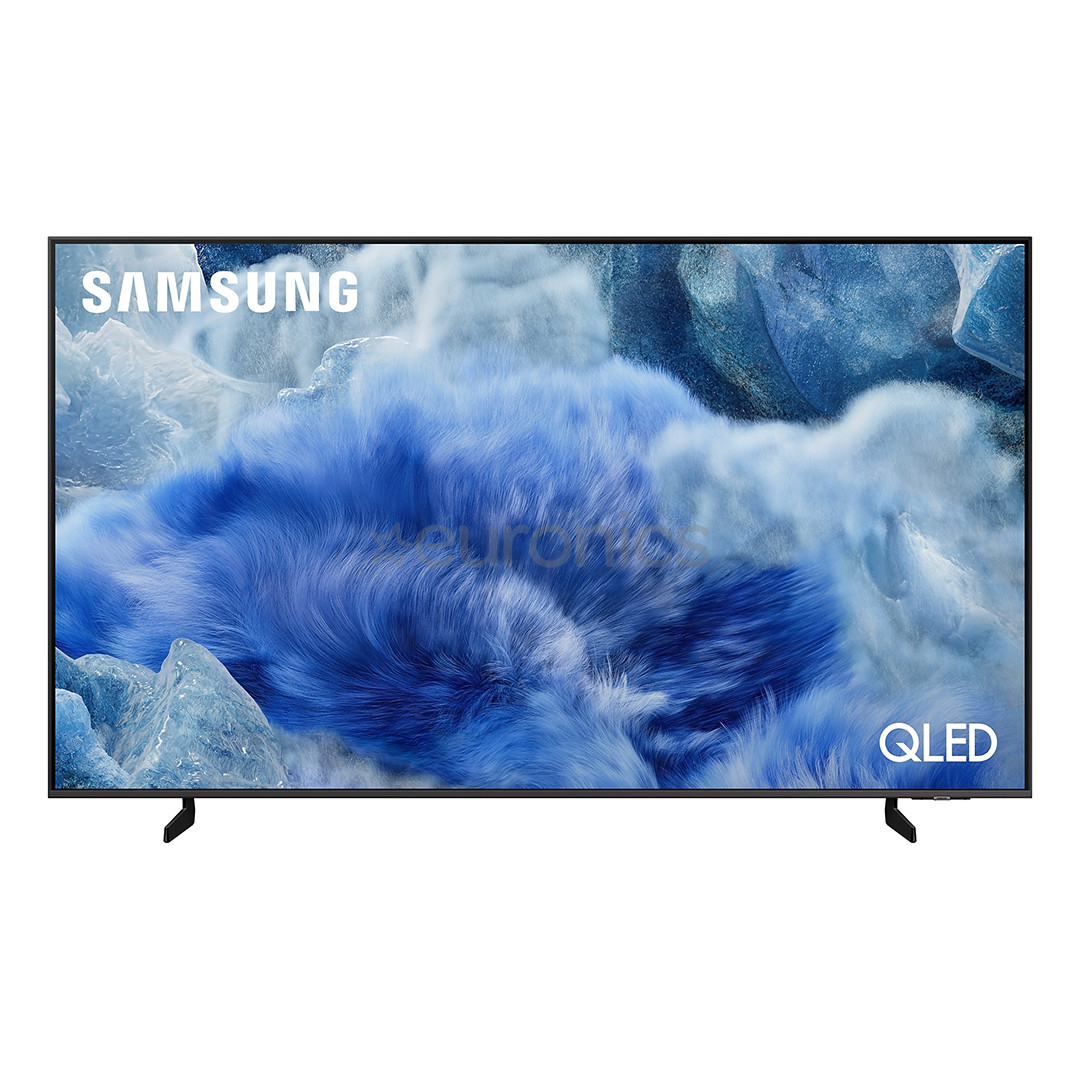 Samsung Q8F, 55", 4K UHD, QLED, черный - Телевизор