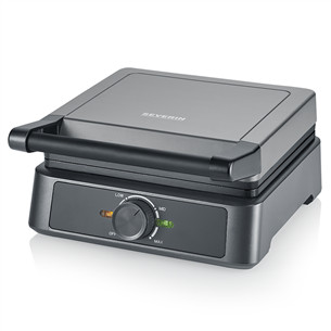 Severin, 1600 W, black - Belgian waffle maker WA2125