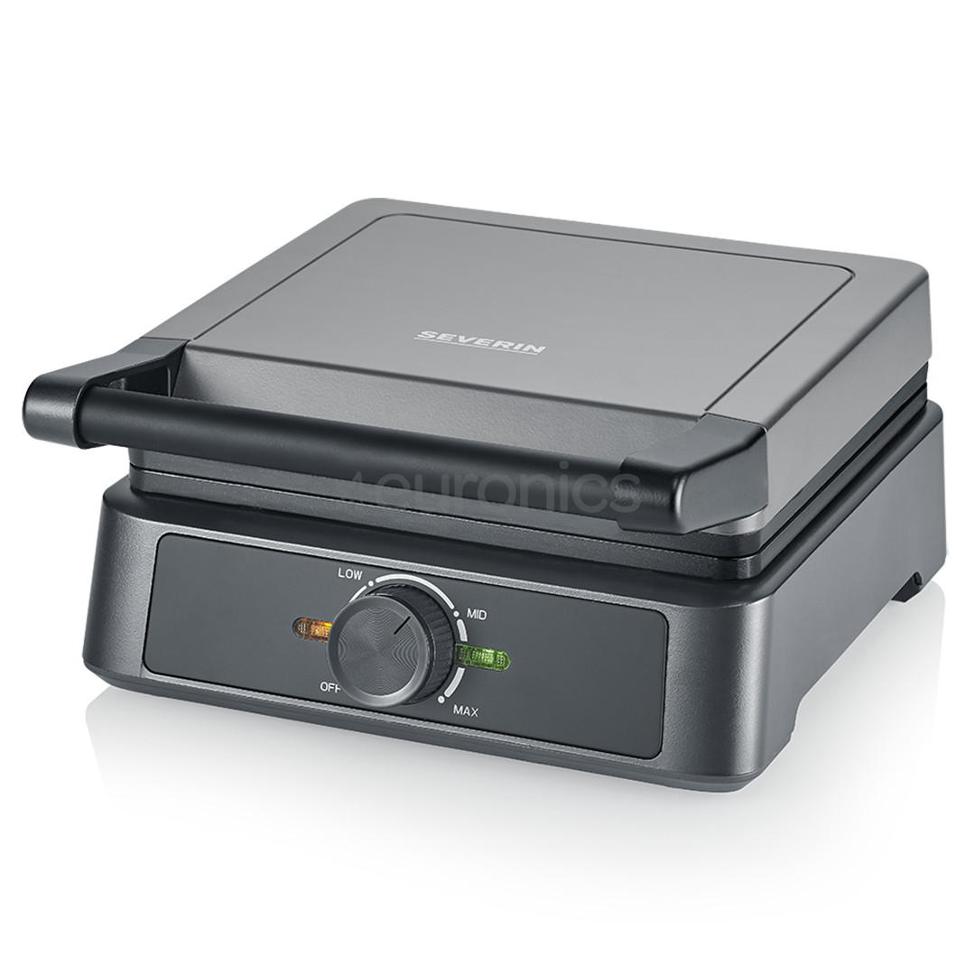 Severin, 1600 Вт, черный - Бельгийская вафельница