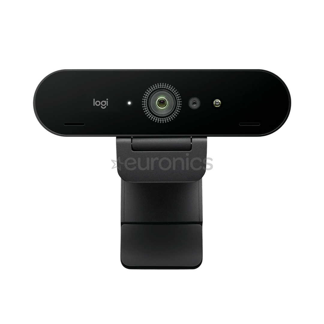 Logitech Brio 4K, melna - Vebkamera