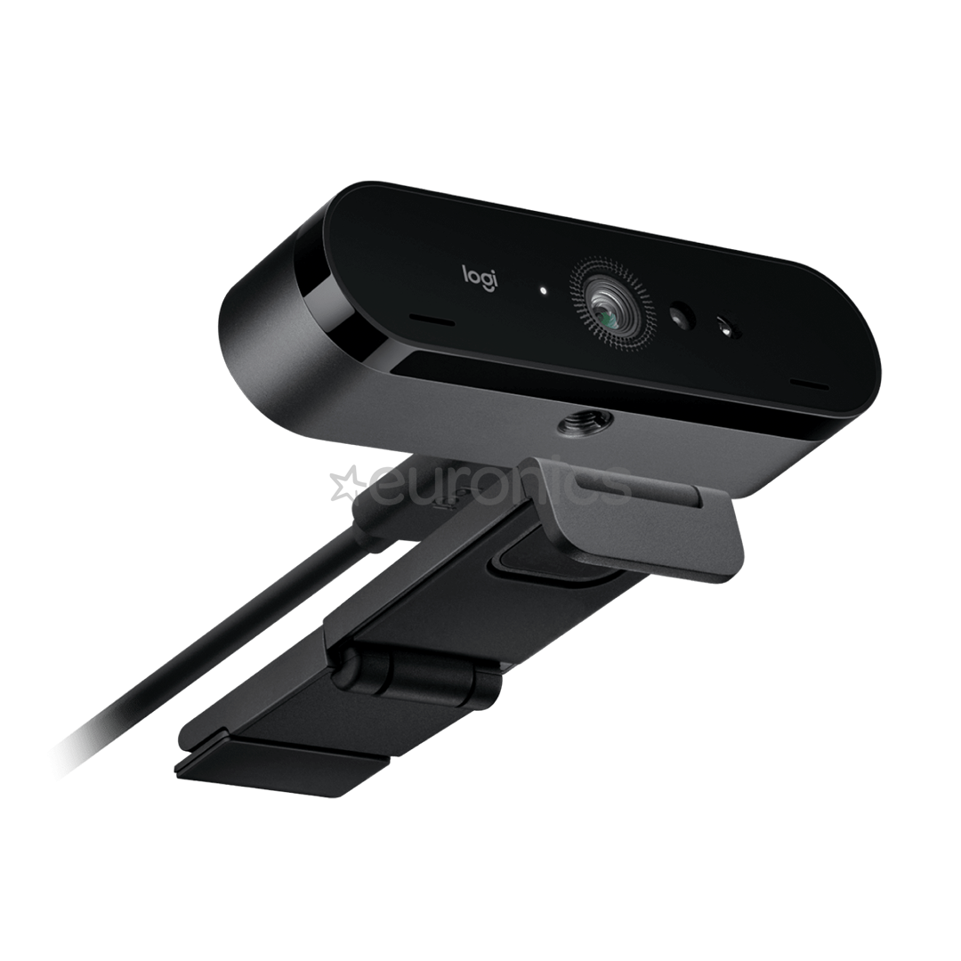 Logitech Brio 4K, melna - Vebkamera