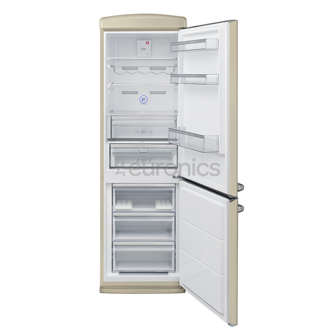 Vestfrost, No Frost, 331 L, height 191 cm, beige - Refrigerator