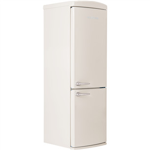 Vestfrost, No Frost, 331 L, height 191 cm, beige - Refrigerator