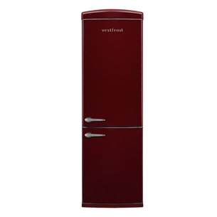 Vestfrost, No Frost, 331 L, height 191 cm, red - Refrigerator VR-FB373-2E2BR