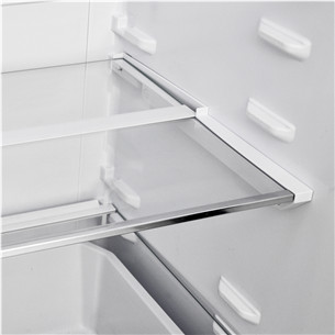 Vestfrost, No Frost, 331 L, height 191 cm, red - Refrigerator