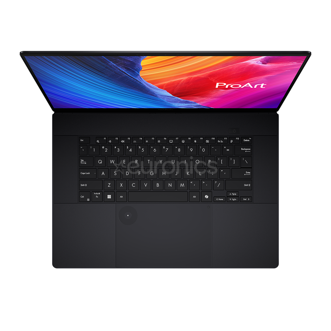 Asus ProArt P16 OLED, 16'', OLED, 4K UHD, Ryzen AI 9, 64 GB, 2 TB; RTX 5070, W11P, ENG, nano black - Notebook