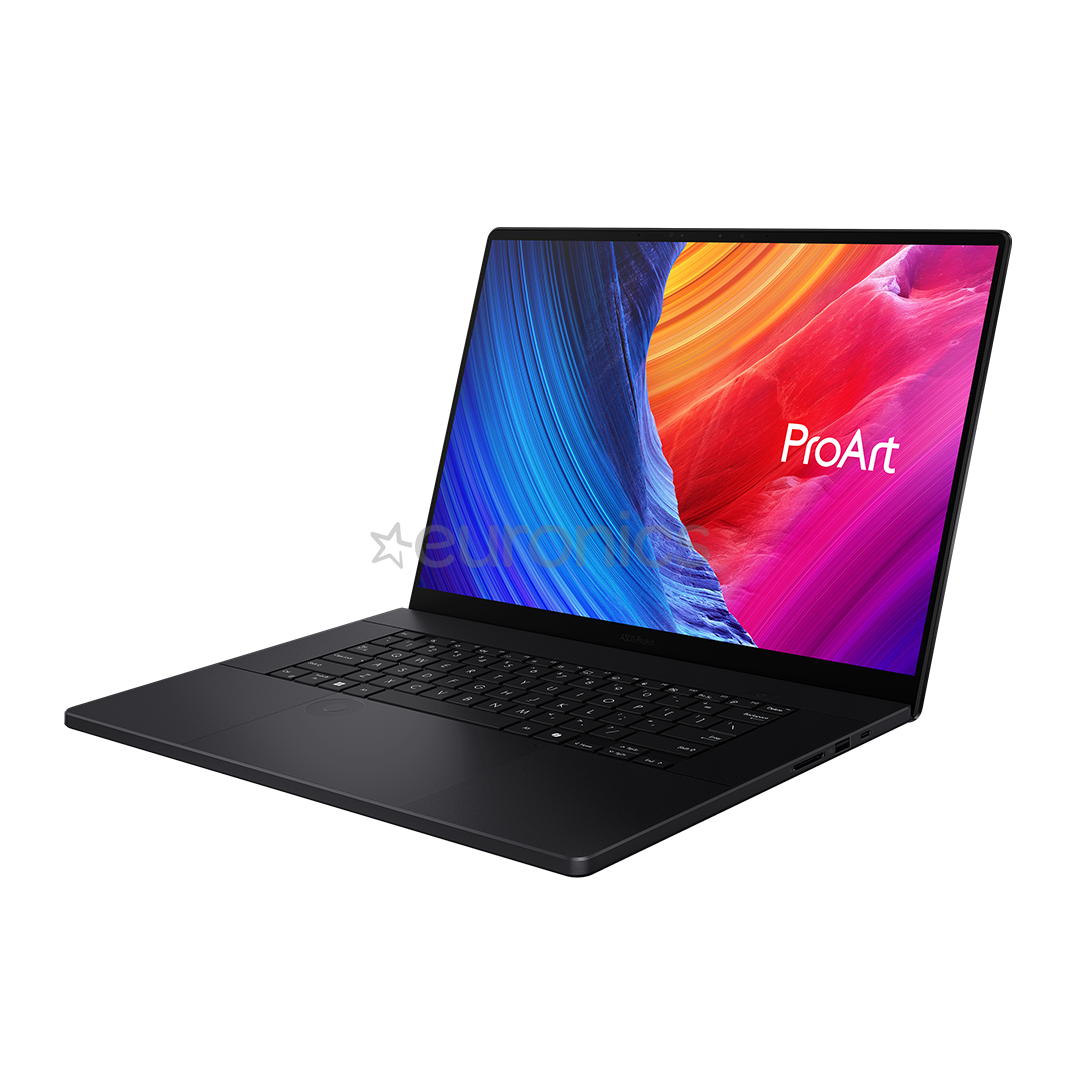 Asus ProArt P16 OLED, 16'', OLED, 4K UHD, Ryzen AI 9, 64 GB, 2 TB; RTX 5070, W11P, ENG, nano black - Notebook