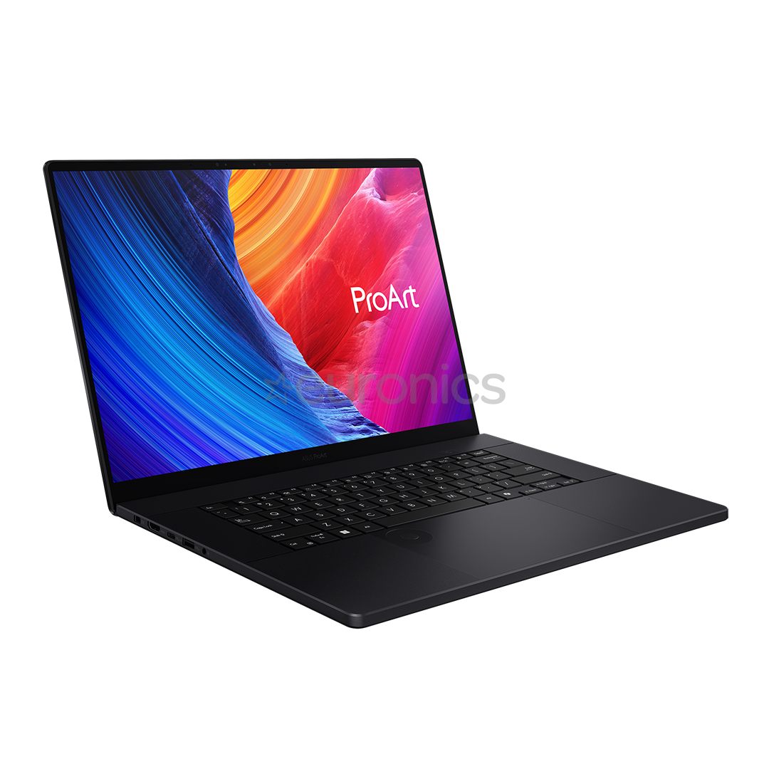 Asus ProArt P16 OLED, 16'', OLED, 4K UHD, Ryzen AI 9, 64 GB, 2 TB; RTX 5070, W11P, ENG, nano black - Notebook