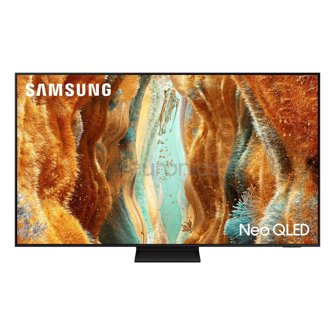 Samsung QN70F, 55'', 4K UHD, Neo QLED, Mini LED, черный - Телевизор