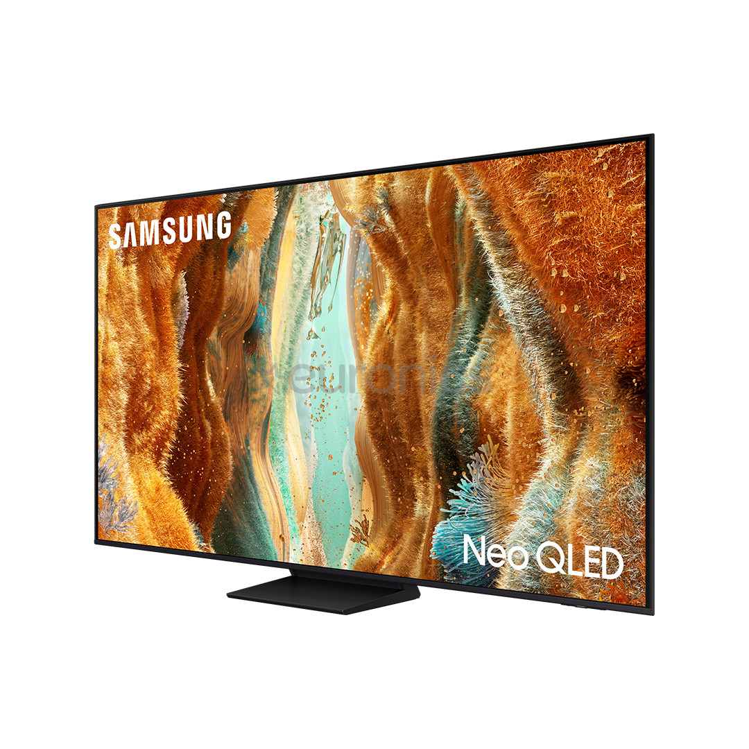 Samsung QN70F, 65'', 4K UHD, Neo QLED, Mini LED, черный - Телевизор