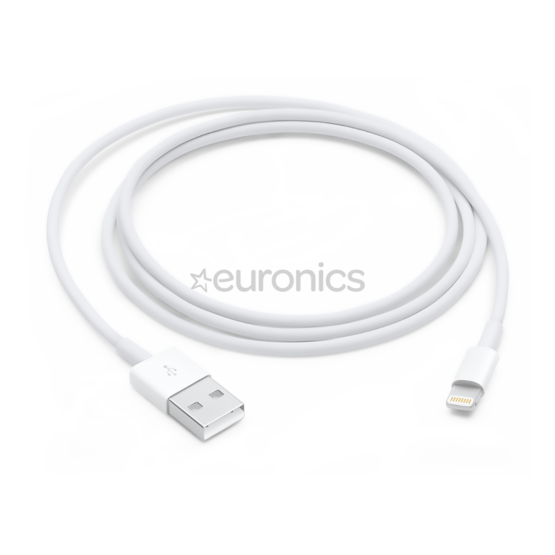 Apple Lightning to USB, 1 m, balta - Vads