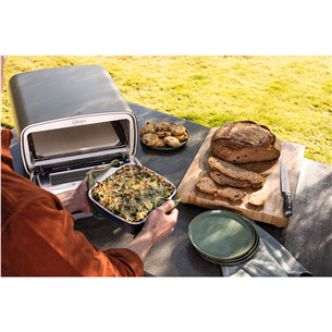 Ninja Artisan, серый - Электрическая уличная печь для пиццы и аэрогриль