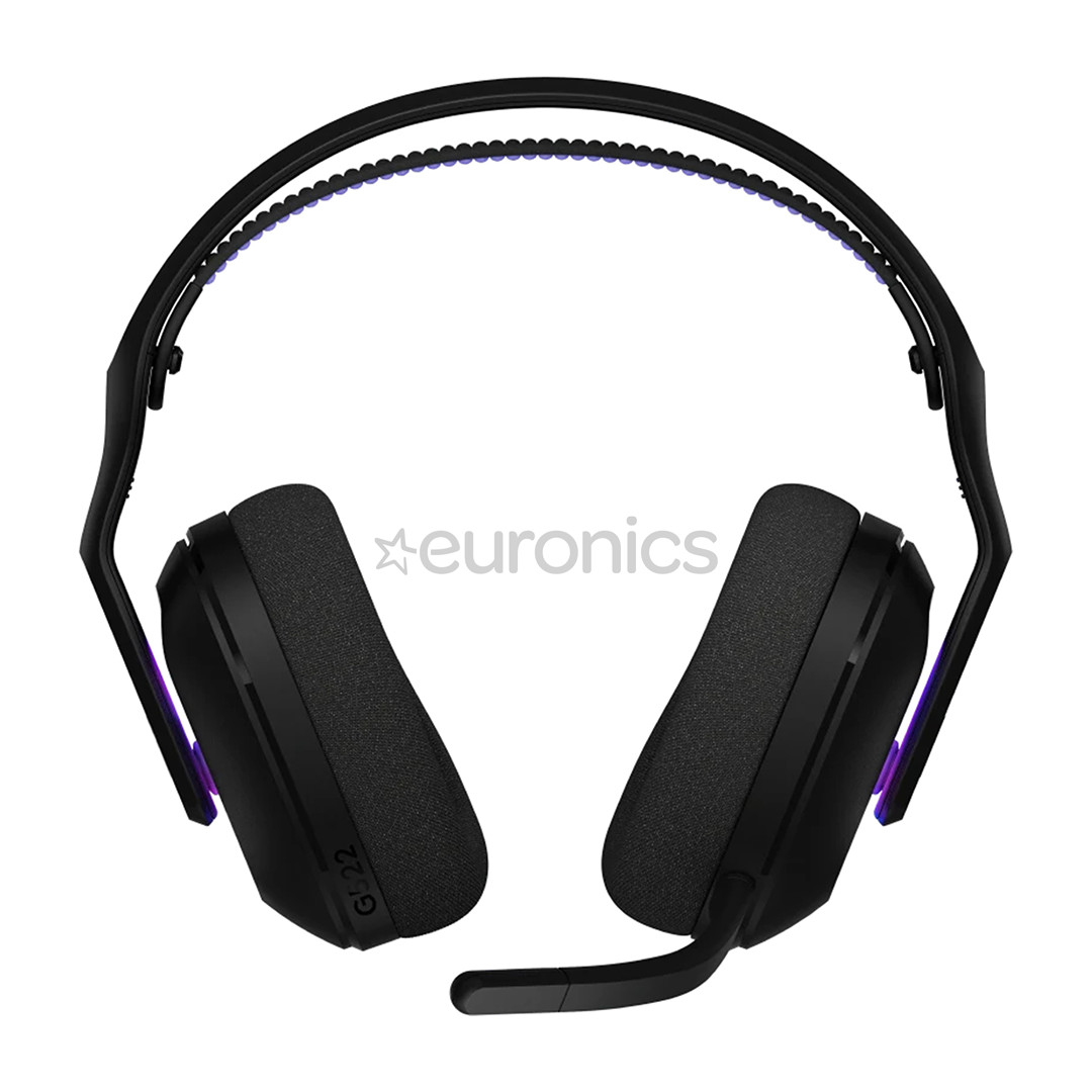 Logitech G522 Lightspeed, melna - Bezvadu austiņas