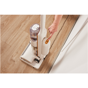 Tinceo iFLOOR Y2 Plus, Wet & Dry, balta/oranža - Bezvadu putekļu sūcējs