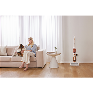 Tinceo iFLOOR Y2 Plus, Wet & Dry, balta/oranža - Bezvadu putekļu sūcējs