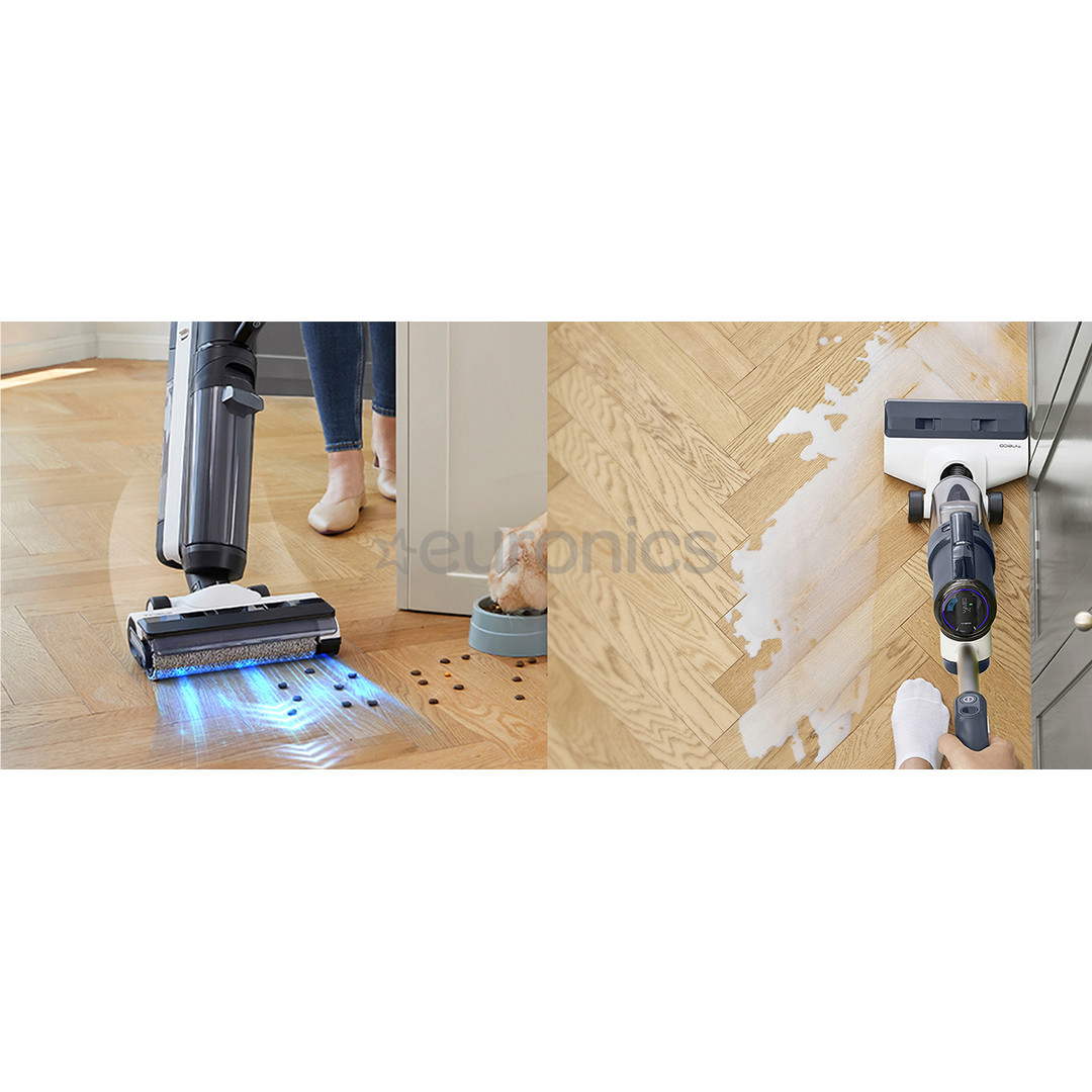 Tineco Floor One S5 Combo Plus, Wet & Dry, zila - Bezvadu putekļu sūcējs