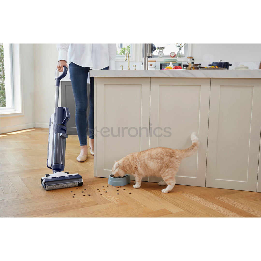 Tineco Floor One S5 Combo Plus, Wet & Dry, zila - Bezvadu putekļu sūcējs