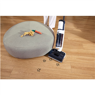 Tineco Floor One S5 Stretch Extreme, balta/melna - Bezvadu cieto grīdu tīrītājs