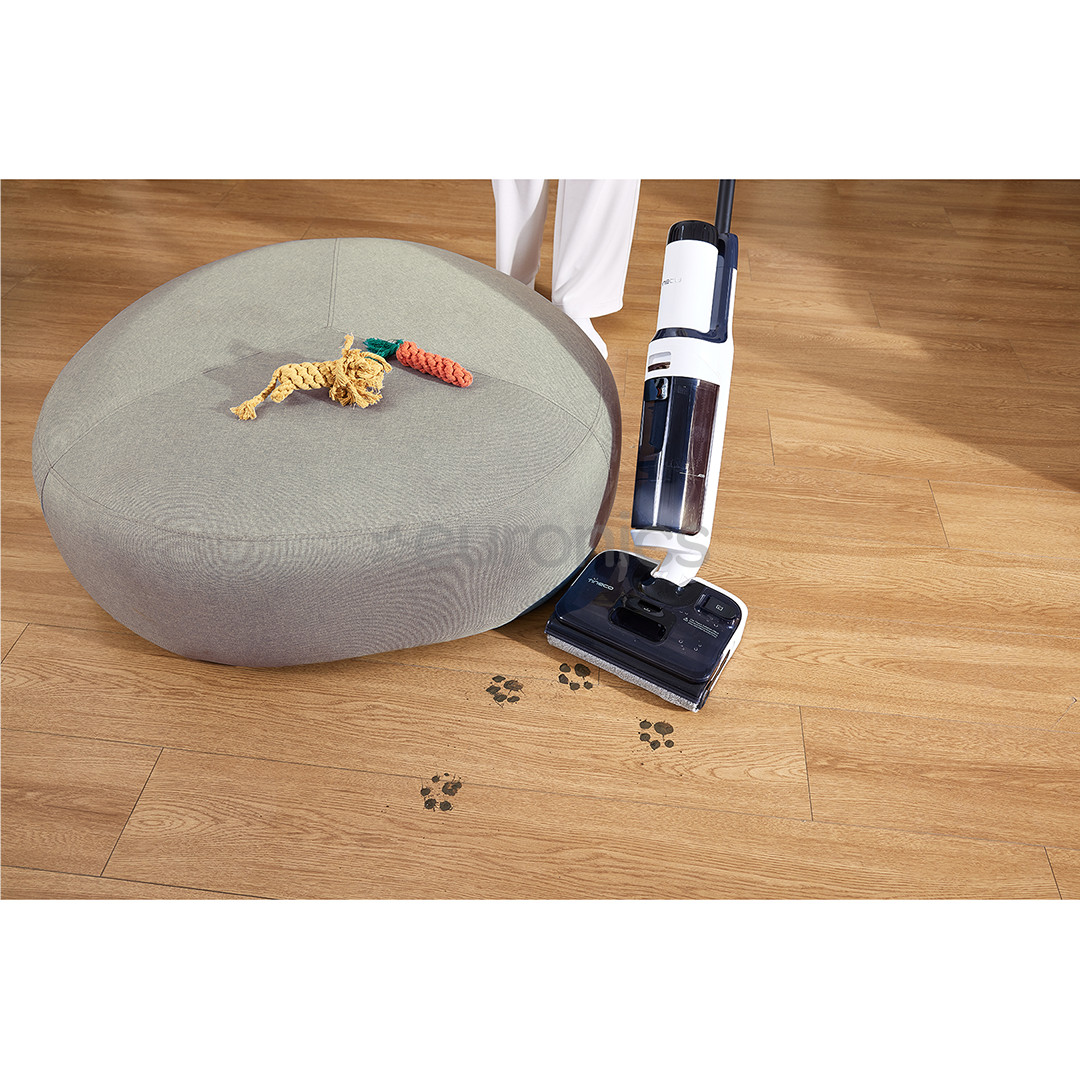 Tineco Floor One S5 Stretch Extreme, balta/melna - Bezvadu cieto grīdu tīrītājs