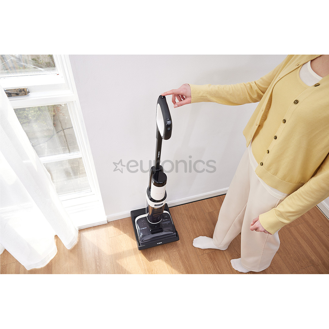 Tineco Floor One S5 Stretch Extreme, balta/melna - Bezvadu cieto grīdu tīrītājs