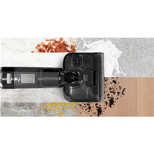 Tineco Floor One S6 Stretch Extreme, pelēka/melna - Bezvadu cieto grīdu tīrītājs