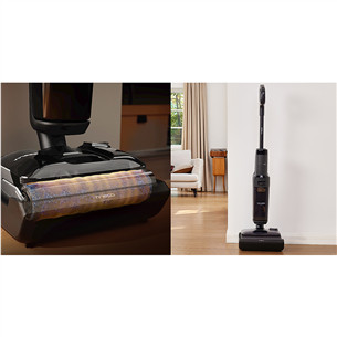 Tineco Floor One S6 Stretch Extreme, pelēka/melna - Bezvadu cieto grīdu tīrītājs