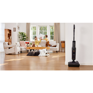 Tineco Floor One S6 Stretch Extreme, pelēka/melna - Bezvadu cieto grīdu tīrītājs