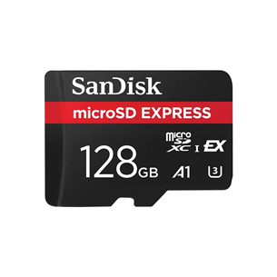 SanDisk microSD Express, 128 GB, melna - Atmiņas karte SDSQXFN-128G-GN4NN