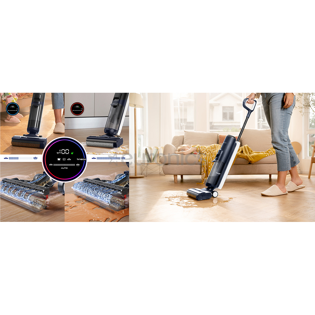 Tineco Floor One S5 Extreme, blue - Cordless hard floor cleaner