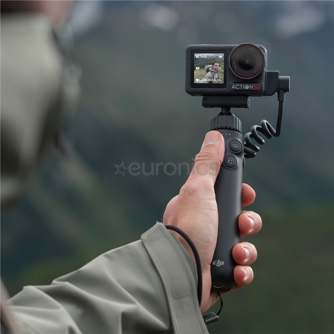 Dji Osmo Action Multifunctional Charging Handle, melna - Aksesuārs