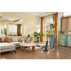 Tineco Floor One S7 Stretch, Wet & Dry, tumši zila - Bezvadu putekļu sūcējs