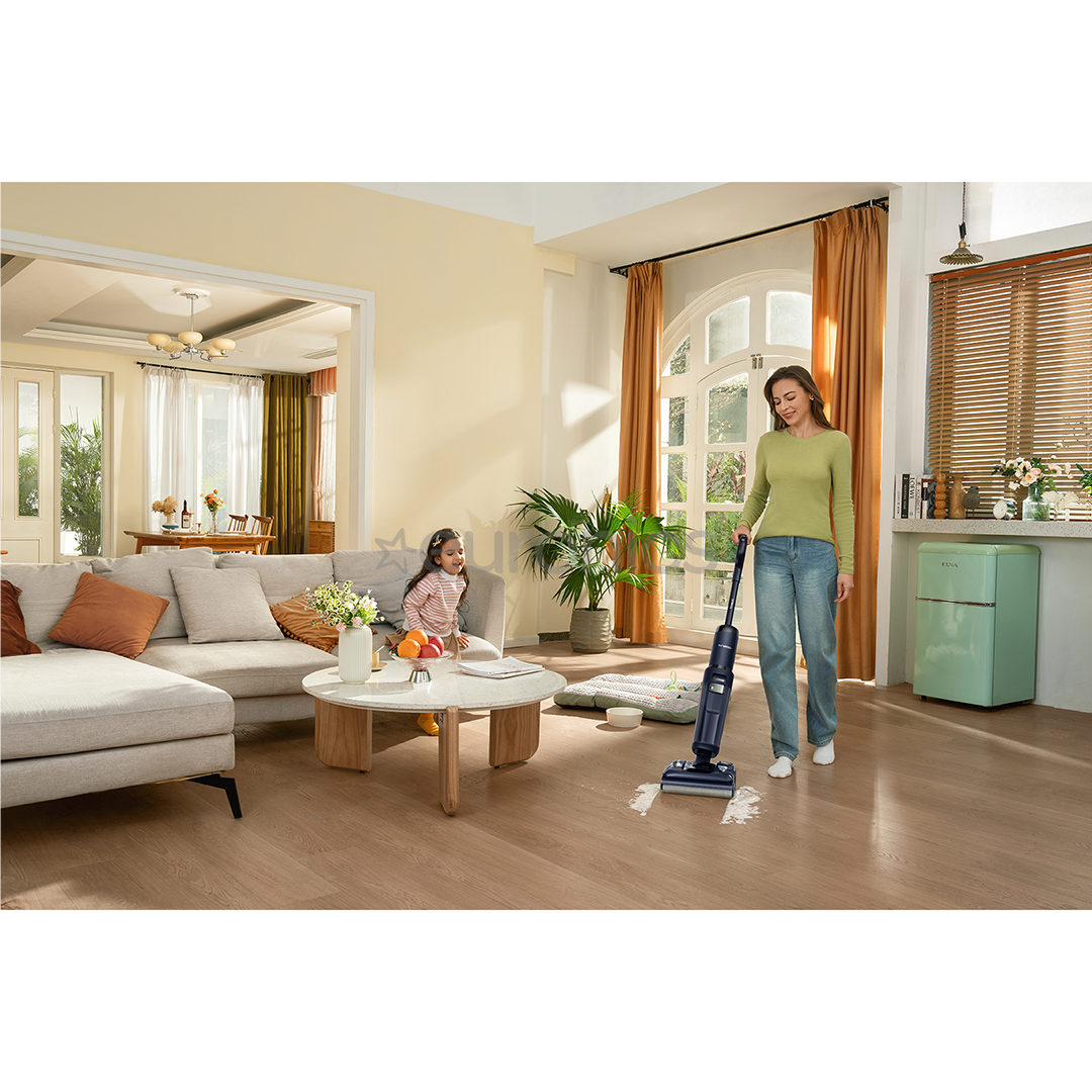 Tineco Floor One S7 Stretch, Wet & Dry, tumši zila - Bezvadu putekļu sūcējs