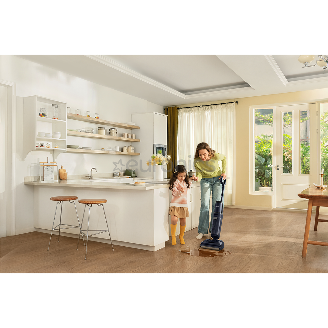 Tineco Floor One S7 Stretch, Wet & Dry, tumši zila - Bezvadu putekļu sūcējs
