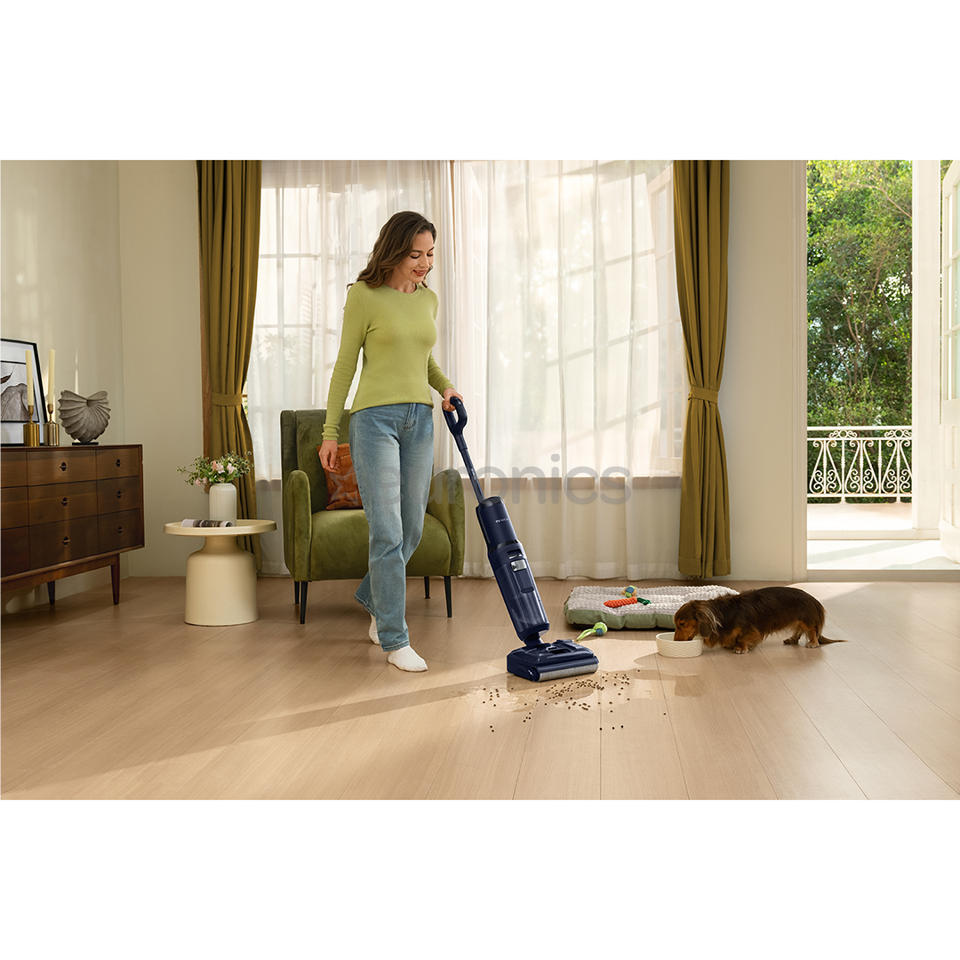 Tineco Floor One S7 Stretch, Wet & Dry, tumši zila - Bezvadu putekļu sūcējs