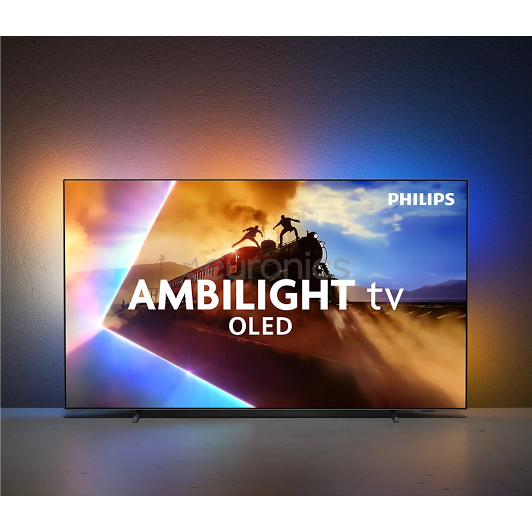 Philips OLED770, 48'', 4K UHD, OLED, pelēka - Televizors