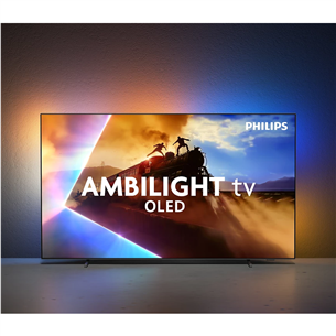 Philips OLED770, 65'', 4K UHD, OLED, серый - Телевизор
