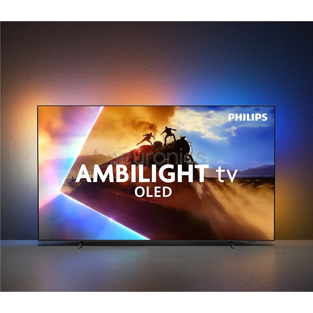 Philips OLED770, 65'', 4K UHD, OLED, серый - Телевизор