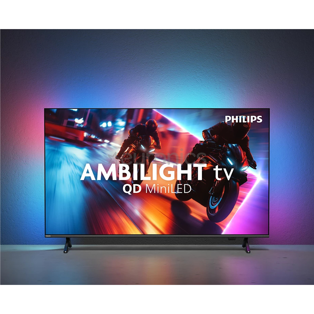 Philips MLED920, 65'', 4K UHD, Mini LED, melna - Televizors