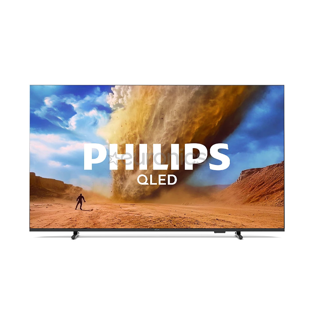 Philips PUS7810, 75'', 4K UHD, QLED, melna - Televizors