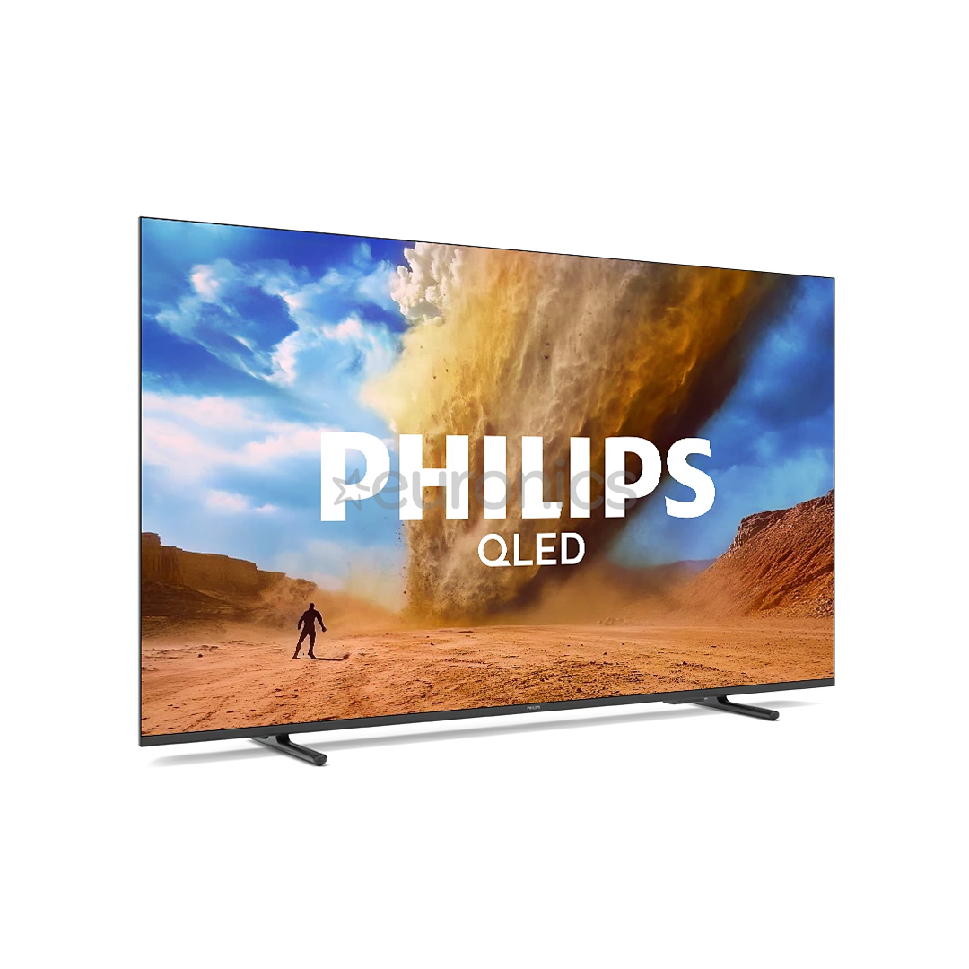 Philips PUS7810, 75'', 4K UHD, QLED, melna - Televizors