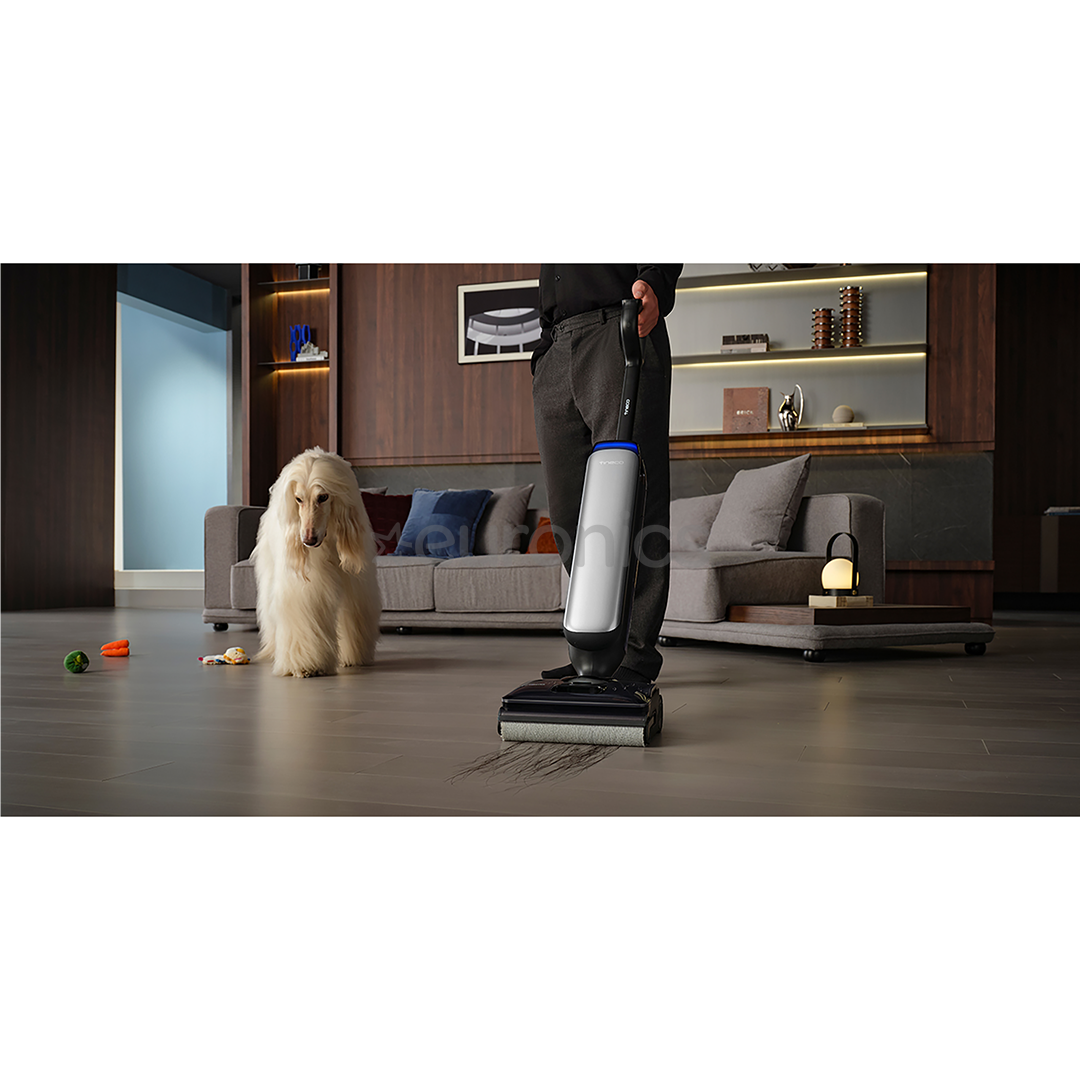 Tineco Floor One S9 Artist Premium, Wet & Dry, sudraba/melna - Bezvadu putekļu sūcējs