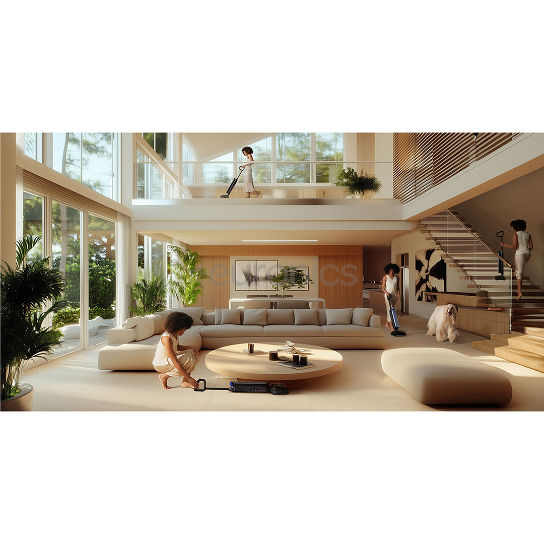 Tineco Floor One S9 Artist Premium, Wet & Dry, sudraba/melna - Bezvadu putekļu sūcējs